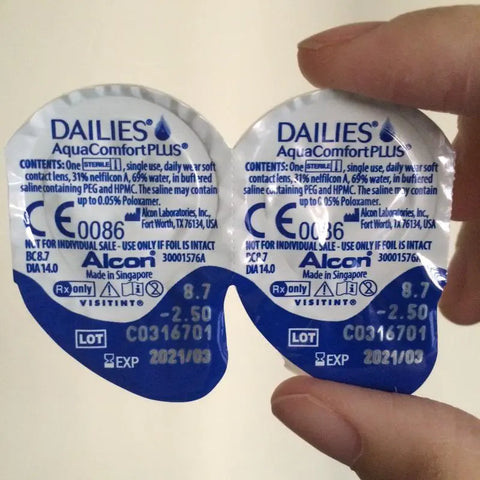 Alcon Dailies AquaComfort Plus｜[日拋]透明隱形眼鏡｜每盒30片