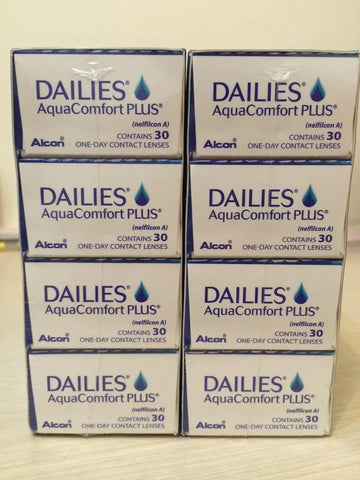 Alcon Dailies AquaComfort Plus｜[日拋]透明隱形眼鏡｜每盒30片