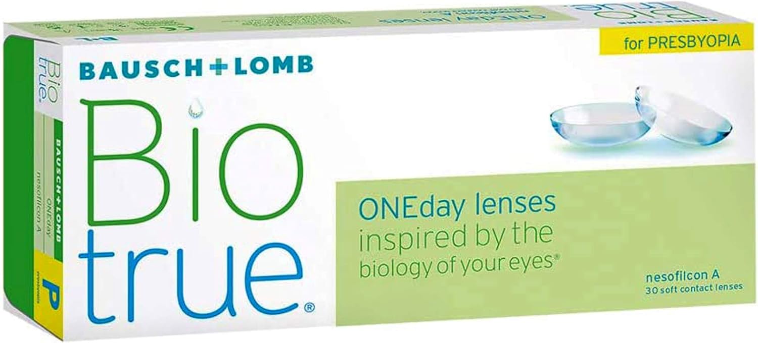 [漸進] 博士倫 Biotrue 1 Day｜[日拋]漸進老花透明隱形眼鏡｜每盒30片