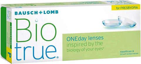 [漸進] 博士倫 Biotrue 1 Day｜[日拋]漸進老花透明隱形眼鏡｜每盒30片
