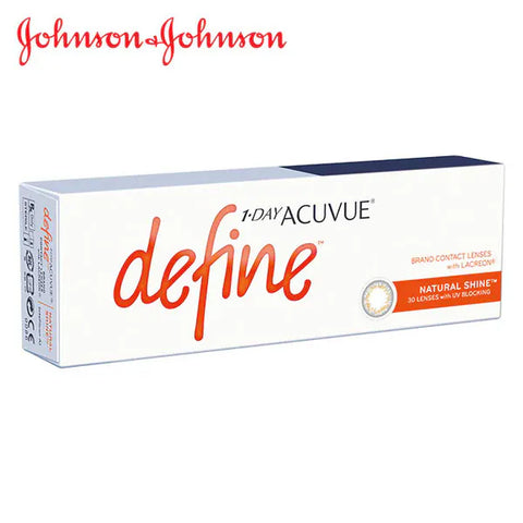 1 DAY ACUVUE Define Natural Shine 閃亮金｜[日拋]彩妝隱形眼鏡｜每盒30片