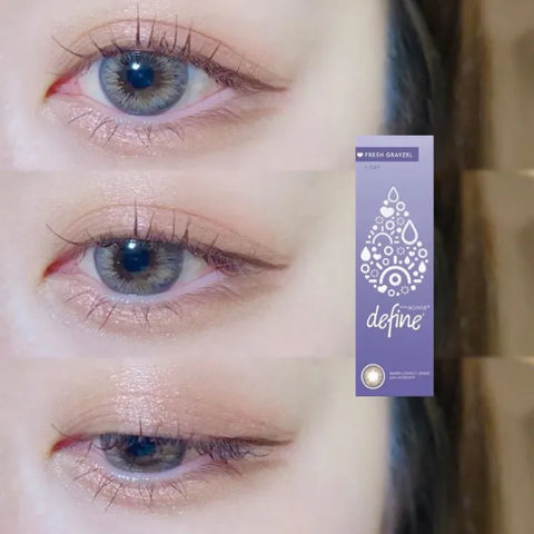1 DAY ACUVUE Define Fresh Grayzel 冷灰棕｜[日拋]彩妝隱形眼鏡｜每盒30片