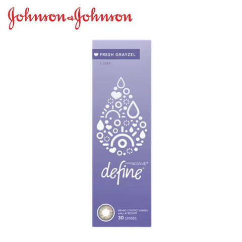 1 DAY ACUVUE Define Fresh Grayzel 冷灰棕｜[日拋]彩妝隱形眼鏡｜每盒30片