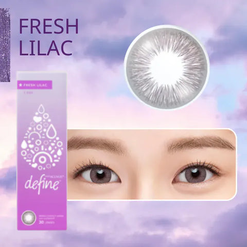 1 DAY ACUVUE Define Fresh Lilac 丁香紫｜[日拋]彩妝隱形眼鏡｜每盒30片