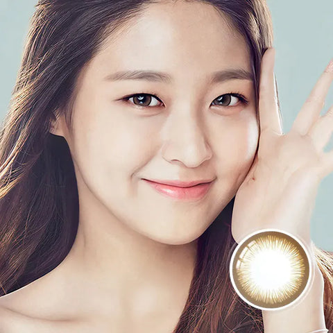 1 DAY ACUVUE Define Radiant Bright 閃鑽啡｜[日拋]彩妝隱形眼鏡｜每盒30片