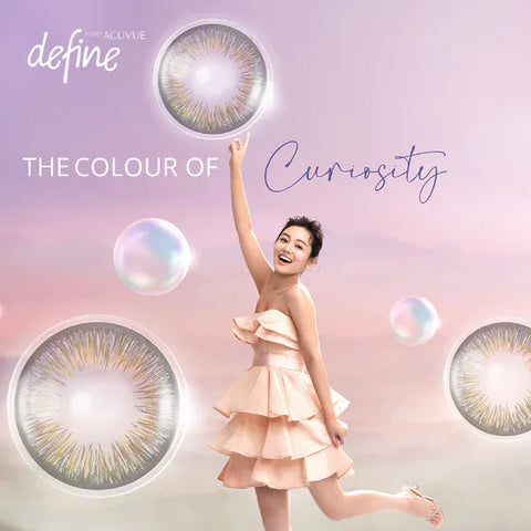 1 DAY ACUVUE Define Fresh Grayzel 冷灰棕｜[日拋]彩妝隱形眼鏡｜每盒30片