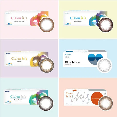 Clalen｜Iris Soul Brown 深栗棕 | 日抛 | 每盒30片