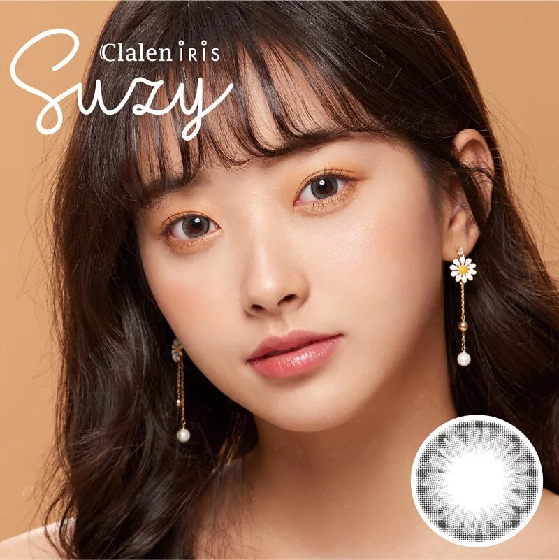 Clalen Iris 1 Day Suzy Gray 秀智灰｜[日拋]彩妝隱形眼鏡｜每盒30片