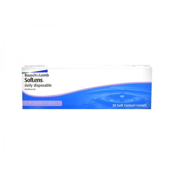 博士倫｜Soflens 1 Day 日拋｜透明隱形眼鏡｜每盒30片