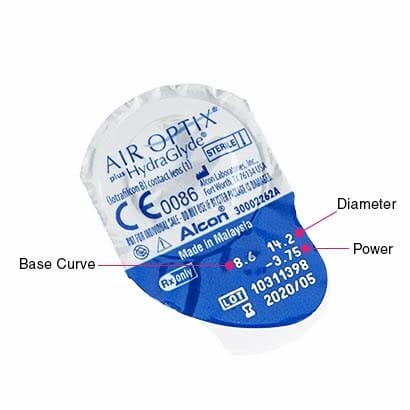 愛爾康 | Alcon Air Optix plus HydraGlyde｜透明矽水凝膠隱形眼鏡｜每盒6片| 月拋