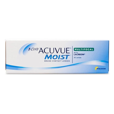 ACUVUE Moist 1 Day Multifocal [漸進] ｜日拋多焦點老花漸進透明隱形眼鏡｜每盒30片