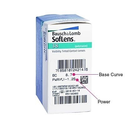 博士倫 SofLens 38 [月拋] ｜月拋透明隱形眼鏡｜每盒6片