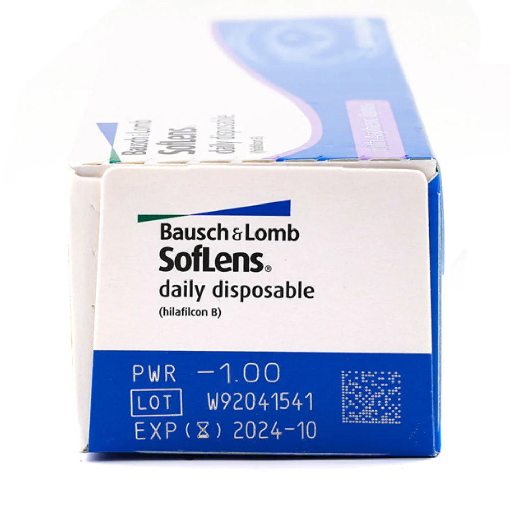 博士倫｜Soflens 1 Day 日拋｜透明隱形眼鏡｜每盒30片