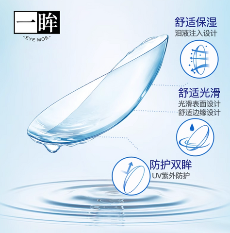 ACUVUE Moist 1 Day｜日拋透明隱形眼鏡｜每盒30片