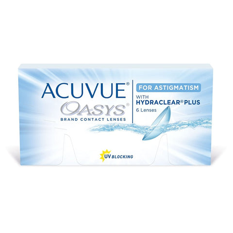 ACUVUE Oasys 2-week for Astigmatism [散光]｜兩星期抛透明矽水凝膠散光隱形眼鏡｜每盒6片