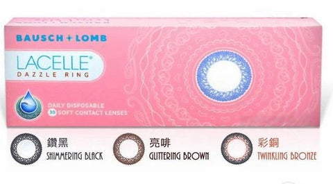 博士倫Bausch+Lomb Lacelle大眼系列｜[日拋]彩妝隱形眼鏡｜每盒30片