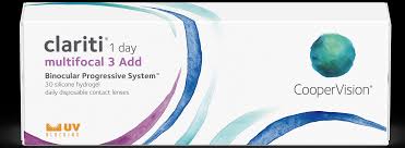 [漸進] 酷柏光學 CooperVision Clariti 1 Day Multifocal 3 Add 多焦點老花｜[日拋] 透明硅水凝膠隱形眼鏡｜每盒30片