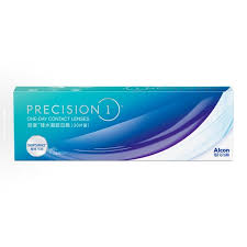 愛爾康Alcon Precision 1｜[日拋] 透明矽水凝膠隱形眼鏡｜每盒30片