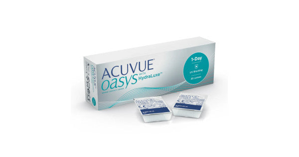 ACUVUE Oasys 1 Day｜日拋透明矽水凝膠隱形眼鏡｜每盒30片