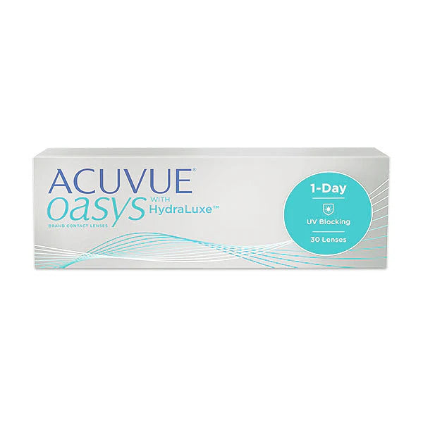 ACUVUE Oasys 1 Day｜日拋透明矽水凝膠隱形眼鏡｜每盒30片
