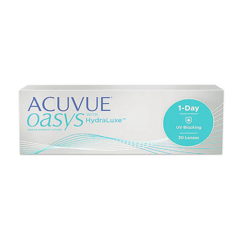 ACUVUE Oasys 1 Day｜日拋透明矽水凝膠隱形眼鏡｜每盒30片