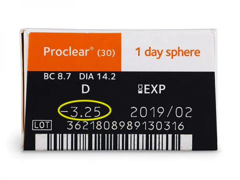 CooperVision Proclear 1 Day｜[日拋] 透明隱形眼鏡｜每盒30片