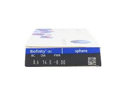 CooperVision Biofinity 1 Month｜[月拋]透明矽水凝膠隱形眼鏡｜每盒6片