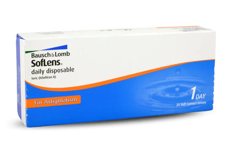 博士倫 Soflens 1 Day for Astigmatism [散光] ｜散光日拋透明隱形眼鏡｜每盒30片